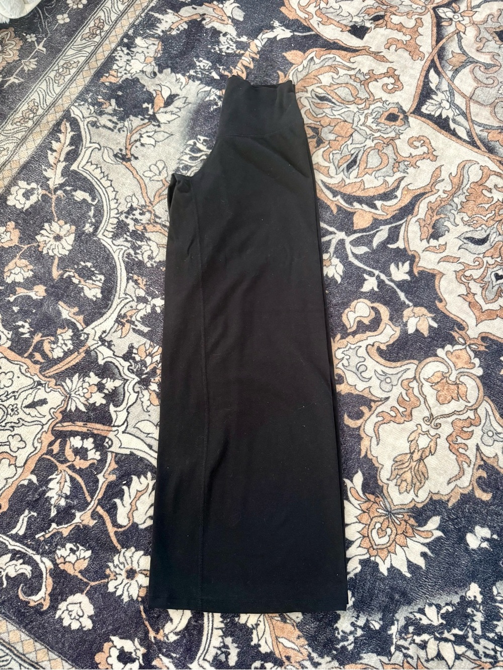 Old Navy Black Wide-Leg Pull-On Pants- Petite